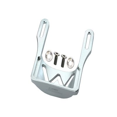 Aluminum Motor Mount For Tamiya 1/10 4WD TA08 PRO 58693-5Pc Set Silver