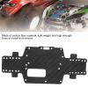Dilwe Carbon Fiber Chassis Set, for 1/28 RC car, Like K969 / K979 / K989 / K999 / P929 / P939, incl. Switch, Screw, nut, etc., Black view 3