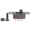 Dilwe Carbon Fiber Chassis Set, for 1/28 RC car, Like K969 / K979 / K989 / K999 / P929 / P939, incl. Switch, Screw, nut, etc., Black view 4