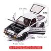 BDTCTK 1/24 AE86 Initial D Model Car Big Toy Car, Zinc Alloy Pull Back Toy Car with Sound and Light for Kids Boy Girl Gift (Black) view 2