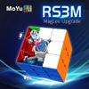 Cuberspeed Moyu rs3m Maglev Flagship 3x3 stickerless Maglev Magnetic Speed Cube moyu rs3 m 2021 Flagship Magnetic Speed Cube view 3