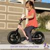 KRIDDO Toddler Balance Bike 2 Year Old, Age 24 Months to 5 Years Old, Early Learning Interactive Push Bicycle with Steady Balancing, Gift Bike for 2-5 Boys Girls, Pink view 3
