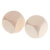 Tachiuwa 10-Pack Blank Unfinished Wooden 6 Sided 40 Crafting view 2