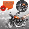 CYYSFIVQZ Die Cast Toy Motorcycle,Pull Back Motorcycle with Sounds and Lights 1:14 Friction Powered Kids Toy Cars,Motorcycle Toys Gift for Children Over 3 Years Old Birthday Christmas (Orange) view 3