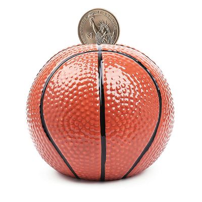 Basketball Coin Piggy Bank Money Saving Box