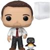 POP Fight Club - Narrator with Power Animal Limited Edition Chase Funko Pop! Vinyl Figure (Bundled with Compatible Pop Box Protector Case), 3.75 inches view 1