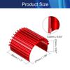Aluminum Electric Engine Motor Heatsink Fins Cooling Blue for RC380 390 Size Brushed Brushless RC Car Accessories,Aicosineg view 2