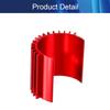 Aluminum Electric Engine Motor Heatsink Fins Cooling Blue for RC380 390 Size Brushed Brushless RC Car Accessories,Aicosineg view 4