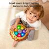Tumama Musical Drum Toy, Light Up Electronic Music Sound Baby Toys, Toddler Instruments, Sleep Soother, Christmas & Birthday Gifts for Kids 2-3 Years view 3