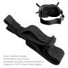 Flight Goggles Headband,Two Point Flight Goggles Headband Adjustable Detachable Head Strap Compatible with DJI FPV Combo Drone Accessories(Black) view 2