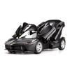BDTCTK 1:32 Farrari Car Model Pull Back Car with Sound and Light for Kids Boy Girl, Metal Body Door Opened Black view 1