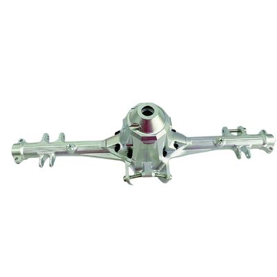 Upgrade CNC Aluminum Rear Axle housing for Traxxas Unlimited Desert Racer 4X4 (#85076-4) - with Carrier