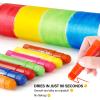 MayMoi Tempera Paint Sticks - 30 Bright Colors, Quick Drying, Easy to Color and Washable Crayons for Teens and Students view 3