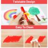MayMoi Tempera Paint Sticks - 30 Bright Colors, Quick Drying, Easy to Color and Washable Crayons for Teens and Students view 4
