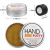 JOYPRO Magnetic Slime Putty, Magnetic Space Putty Slime with Upgraded Magnet Toys for Kids Adults, Fidget Toy Stress Reliever Puddy for Christmas Birthday Gifts Stocking Stuffers (2 Pack, Gold&Silver) view 3