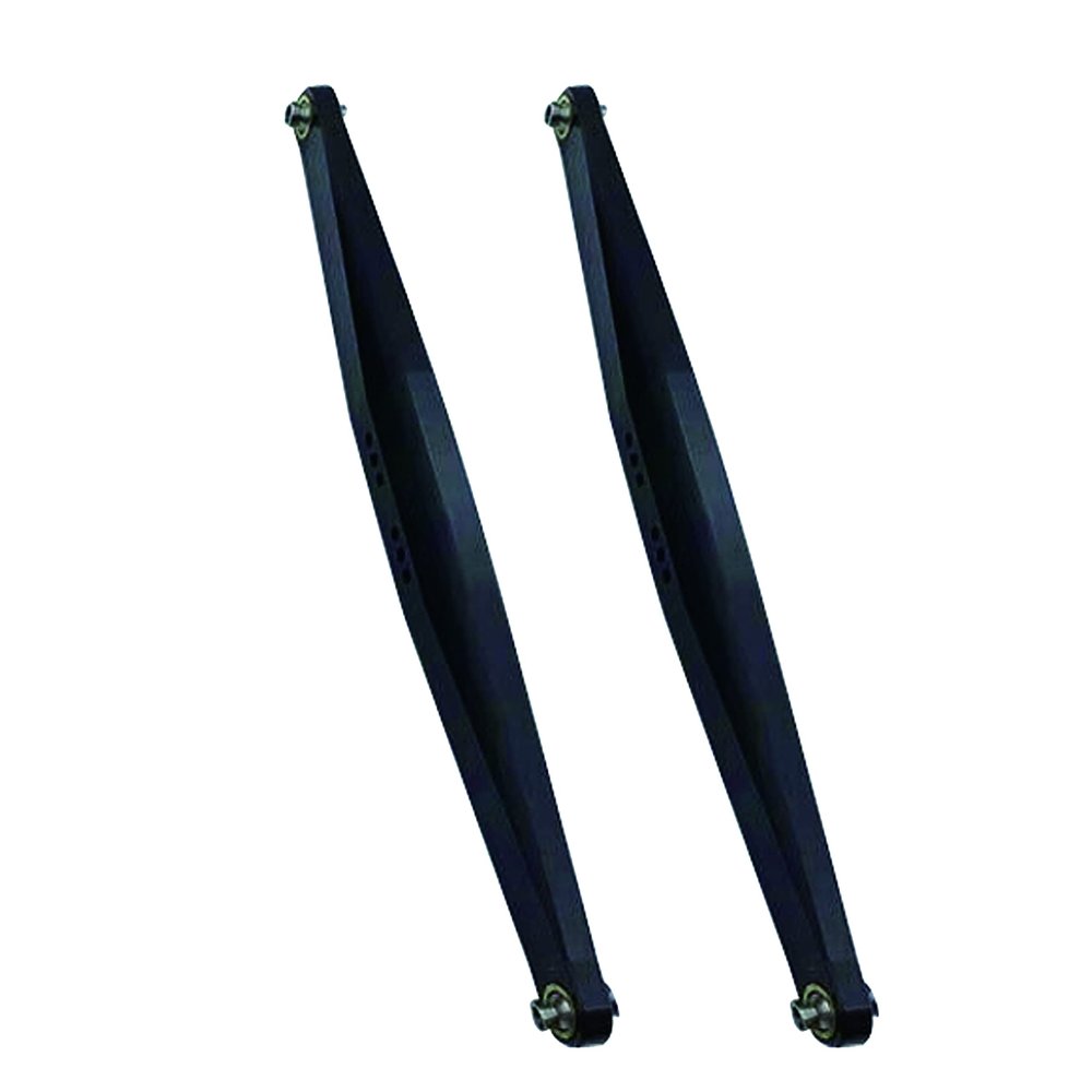 Aluminum Alloy RC Rear Trailing Arms Lower Linkage, Rear Lower Suspension Link for Traxxas UDR 1/7 RC Unlimited Desert Racer(Black)