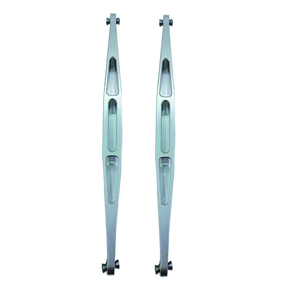 Aluminum Alloy RC Rear Trailing Arms Lower Linkage, Rear Lower Suspension Link for Traxxas UDR 1/7 RC Unlimited Desert Racer(Siliver)