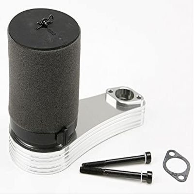 DAPENGNIAO 1/5 rc car Gas CNC Alloy Upgrade air Filter + airfilter Sponge fit losi 5ive-T Parts rovan LT Accessories (Color : Sliver)