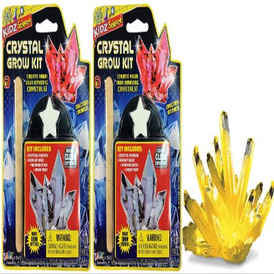 2GoodShop Magic Grow a Crystal Kit ( 2 Sets) | Growing Crystals Science Kit Toys for Kids and Adults. Party Favors Supplies in Bulk. Plus 1 Sticker #5423-2s 2 Packs