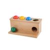 Adena Montessori Baby Push Object Permanence Ball Push Toy for 1 Year Toddler 2 Year Old view 1