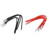 10pcs RC Motor Cable,RC Brushed Motor 4mm Banana Plugs Connector Extension Cable Wire 16AWG Silicone Wire for Axial Scx10, for Redcat Gen8 RC Motor Model Car Accessories view 3