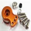 Aluminum Servo Saver 15mm for Stock Plastic 25T Output Gear Ajustable Hi-Torque Servo Arm Orange view 3