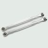 Aluminum Toe Links Steering Rod - 1PR Replace of 7748 Silver for Traxxas 1/5 X-MAXX XMAXX view 2