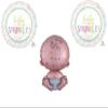 3 piece Baby Sprinkle Donut shower party balloons Decoration Supplies view 1