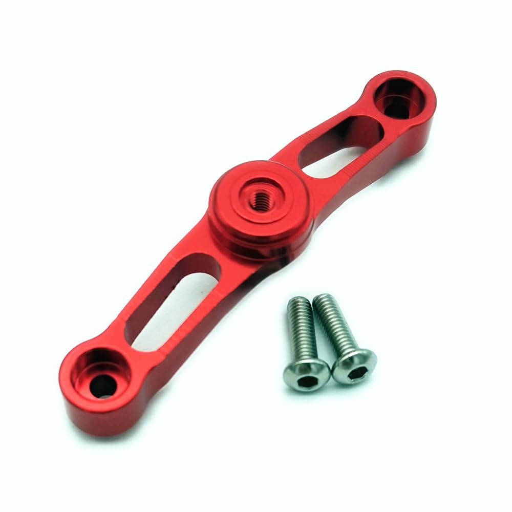 Aluminum Alloy Steering Post Holder Assembly - 1pc Red for Traxxas 1/10 E-Revo 2.0 Revo 2.5 3.3 E-Revo 5343