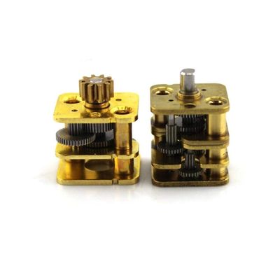 DIY SMALL ELECTRICAL MOTORS 1pc Hight Quanlity 0.5 Modulus Metal Micro Copper Change Speed Gear Box And Reduction Gearbox For The Robot Motor Rated (Speed(RPM) : With gear)