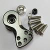 Aluminum Servo Saver 21.5MM for Stock Plastic 25T Output Gear Ajustable Hi-Torque Servo Arm Gunmetal view 1