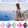 36 pcs Kids Party Favors Valentine's Day Gifts for Kids Sensory Fidget Toys Mini Pop it Heart Keychain Bulk Stocking Stuffers Kid Classroom Prize Box Gifts Goodie Bag Stuffers Pinata Fillers view 2