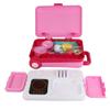 Pretend Play Kitchen Playset for Kids 2 in 1 Travel Suitcase Kitchen Set Toy for Boys and Girls view 4