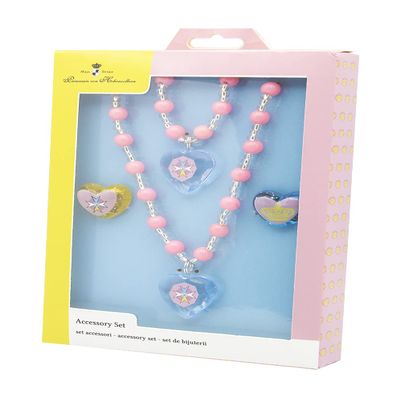 Joy Toy 20641 Maja von Hohenzollerne Princess Herzens Order Jewellery Set: 1 Pearl Bracelet, 1 Pearl Necklace, 2 Rings in Gift Pack, Multi-Coloured