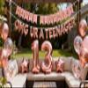 13th Birthday Decorations for Girls, Rose Gold OMG UR A Teenager Balloons, Happy 13th Birthday Banner Number 13 Foil Balloons Official Teenager 13 Years Old Birthday Girls(13th) view 2