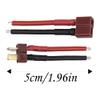 5Pairs ShareGoo T Plug Male Female Connector with 50mm 14AWG Silicone Wire Cable for RC Drone Quadcopter Car Boat Lipo Battery ESC Charger view 3