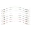 8Pcs ShareGoo Metal Clip R Pin Rod with Steel Anti-Lost Rope RC Body Shell Clip Wire Compatible with 1/8 1/10 Traxxas HSP Arrma Axial Redcat RC Car Truck Crawler (Multiple Colour) view 3