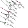8Pcs ShareGoo Metal Clip R Pin Rod with Steel Anti-Lost Rope RC Body Shell Clip Wire Compatible with 1/8 1/10 Traxxas HSP Arrma Axial Redcat RC Car Truck Crawler (Multiple Colour) view 4