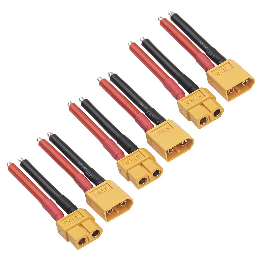 3Pairs ShareGoo XT60 Plug Male Female Connector with 50mm 14AWG Silicone Wire Cable for RC Drone Quadcopter Car Boat Lipo Battery ESC Charger