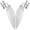 Share Goo 55x21mm RC Model Boat Water Knife Turn Fins Auxiliary Waterjet Compatible with 60-75cm Electric Nitro Power Remote Control Boats Feilun FT012 FT011 view 1