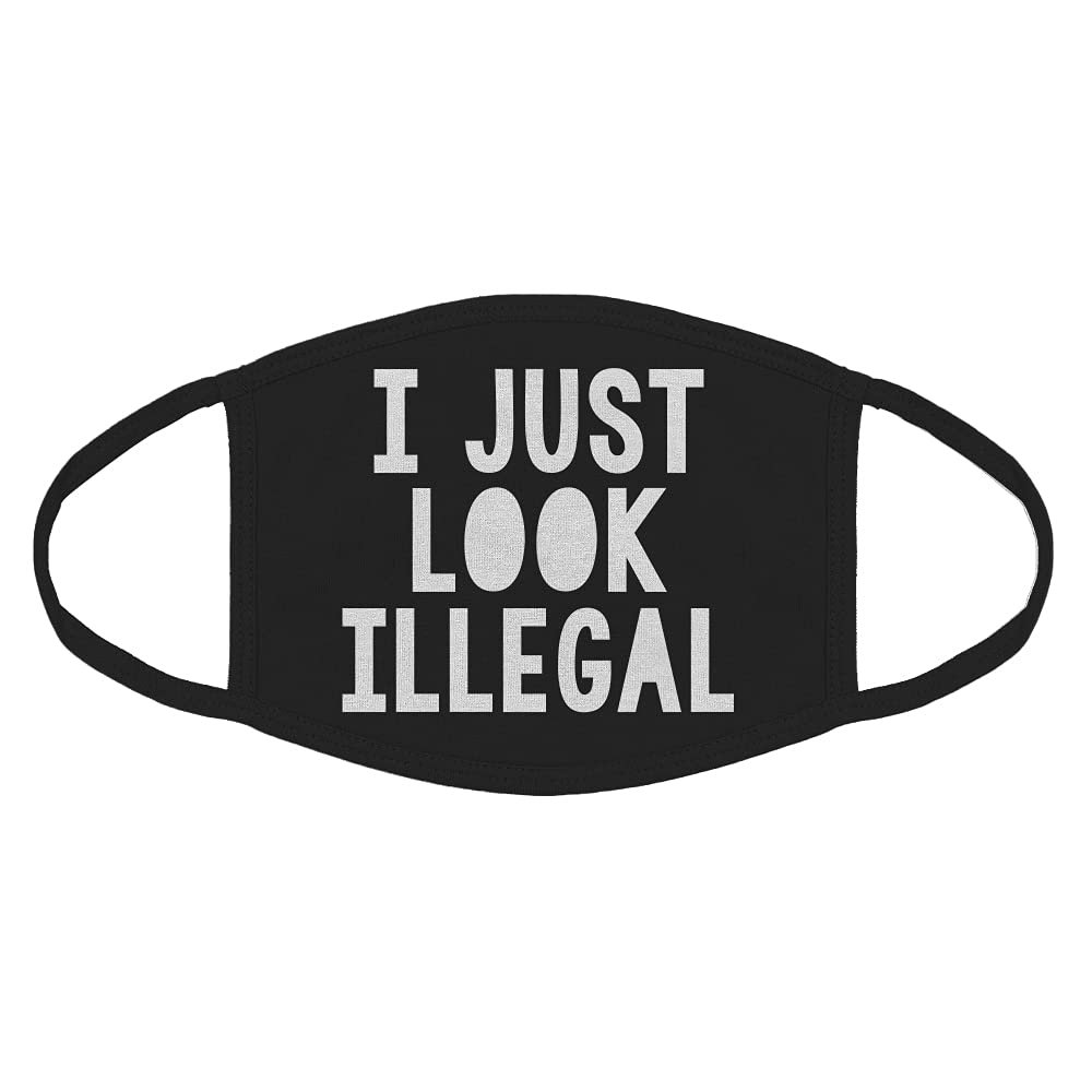 Indica Plateau I just Look Illegal Cotton Face Mask