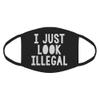 Indica Plateau I just Look Illegal Cotton Face Mask view 1