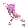 AmorosO Single Umbrella Stroller | Lightweight, Travel-Ready Stroller with EVA Wheels & Sun Protection | Baby Pink view 1