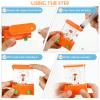 Gejoy 4 Pieces Water Games Handheld Easter Basket Stuffers for Kids Water Ring Toss Handheld Game Mini Retro Pastime Car Toys Fidget Autism Toys for Easter Children Boys Girls Birthday(Classic Style) view 3