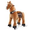 WondeRides Ride On Horse for Toddlers 3-5, Brown Riding Horse view 1
