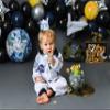 WAOUH Birthday Hat, Space Themed Accessory for First-time Celebrants, Ready to Ship Rocket Circlet for Boys, 3.5*3.1IN, Navy Blue, Hand Wash Only view 3