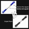 Adjustable Stainless Steel Turnbuckles Set/Camber Links with Rod Ends Set for 1/10 Traxxas Slash 4X4 2WD /Rustler 2WD 4X4/Hoss 2WD 4X4/ Stampede 2WD 4X4/Bandit 2WD 4X4/ Upgrades Parts(Navy Blue) view 4