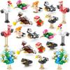 Sawaruita 20 Packs Mini Animal Building Blocks Valentine's Day Party Favors for Kids- Birds Building Blocks Sets for Classroom Prizes,Goodie Bags Stuffers,Easter Egg Filler,Gifts for Birthday view 1