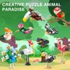 Sawaruita 20 Packs Mini Animal Building Blocks Valentine's Day Party Favors for Kids- Birds Building Blocks Sets for Classroom Prizes,Goodie Bags Stuffers,Easter Egg Filler,Gifts for Birthday view 3