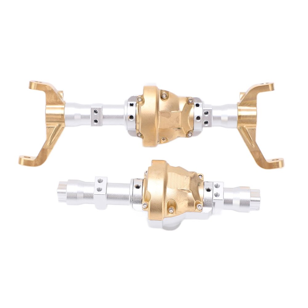 Dilwe RC Front Rear Axle Housing, Aluminum Alloy Front Rear Axle Housing Shell Compatible with Redcat Gen8 1/10 RC Car